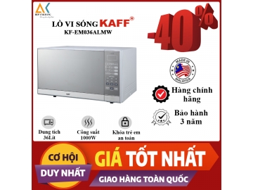 Lò Vi Sóng Để Bàn KAFF KF-EM036ALMW - Made in Malaysia